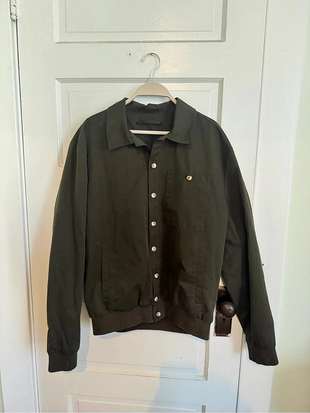 Panama Collections Men's Black Lightweight Jacket